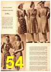 1943 Sears Spring Summer Catalog, Page 54
