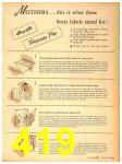 1946 Sears Spring Summer Catalog, Page 419