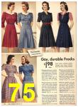 1942 Sears Fall Winter Catalog, Page 75
