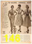 1954 Sears Spring Summer Catalog, Page 146