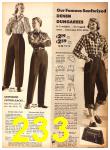 1951 Sears Fall Winter Catalog, Page 233