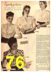 1947 Sears Spring Summer Catalog, Page 76