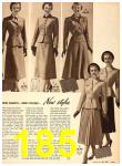 1950 Sears Fall Winter Catalog, Page 185