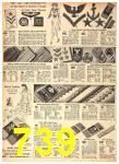 1941 Sears Fall Winter Catalog, Page 739