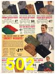 1940 Sears Fall Winter Catalog, Page 502