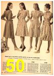 1947 Sears Spring Summer Catalog, Page 50