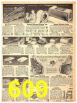 1940 Sears Fall Winter Catalog, Page 609