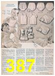 1957 Sears Spring Summer Catalog, Page 387