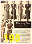 1950 Sears Spring Summer Catalog, Page 195