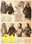 1951 Sears Fall Winter Catalog, Page 81