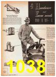 1940 Sears Spring Summer Catalog, Page 1038