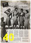 1940 Sears Spring Summer Catalog, Page 40