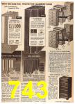 1955 Sears Fall Winter Catalog, Page 743