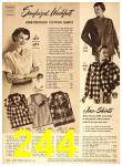 1950 Sears Fall Winter Catalog, Page 244