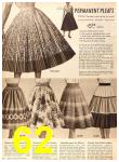 1955 Sears Spring Summer Catalog, Page 62