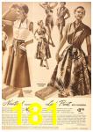 1951 Sears Spring Summer Catalog, Page 181