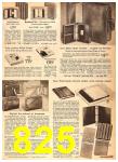 1961 Sears Fall Winter Catalog, Page 825