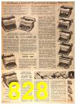 1961 Sears Fall Winter Catalog, Page 828