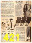 1955 Sears Spring Summer Catalog, Page 421