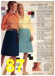 1971 Sears Spring Summer Catalog, Page 87
