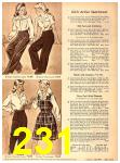 1944 Sears Fall Winter Catalog, Page 231
