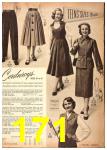 1952 Sears Fall Winter Catalog, Page 171