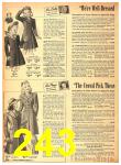 1941 Sears Spring Summer Catalog, Page 243