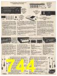 1982 Sears Fall Winter Catalog, Page 744