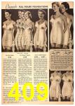 1952 Sears Fall Winter Catalog, Page 409