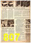1951 Sears Fall Winter Catalog, Page 807