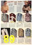 1950 Sears Spring Summer Catalog, Page 89