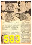 1952 Sears Fall Winter Catalog, Page 583