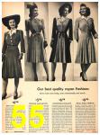 1942 Sears Fall Winter Catalog, Page 55