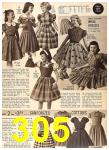 1955 Sears Fall Winter Catalog, Page 305