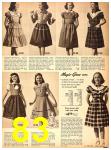 1951 Sears Fall Winter Catalog, Page 83