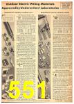 1945 Sears Fall Winter Catalog, Page 551