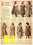 1951 Sears Fall Winter Catalog, Page 84