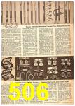 1956 Sears Spring Summer Catalog, Page 506