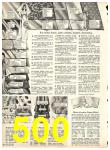 1969 Sears Fall Winter Catalog, Page 500