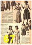 1951 Sears Spring Summer Catalog, Page 67