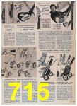 1963 Sears Spring Summer Catalog, Page 715
