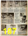 1965 Sears Fall Winter Catalog, Page 187