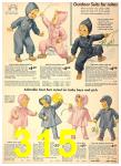 1942 Sears Fall Winter Catalog, Page 315
