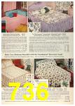 1958 Sears Spring Summer Catalog, Page 736