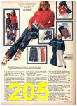 1970 Sears Spring Summer Catalog, Page 205