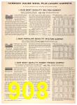 1956 Sears Fall Winter Catalog, Page 908