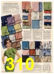 1960 Sears Spring Summer Catalog, Page 310