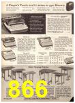 1969 Sears Fall Winter Catalog, Page 866