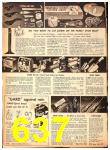 1952 Sears Fall Winter Catalog, Page 637
