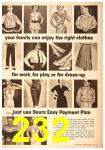 1956 Sears Spring Summer Catalog, Page 232